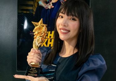Thu Trang nhận giải ‘Nữ nghệ sĩ Quốc tế xuất sắc nhất’ ở World Star Awards