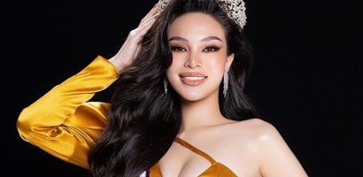 Cận cảnh nhan sắc Hoàng Hương Ly vừa đăng quang Hoa hậu Du lịch các quốc gia 2021