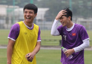 Buổi tập đầu tiên của tuyển Việt Nam trong năm 2022