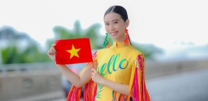 Người đẹp Hà Phương mang áo dài tới đấu trường nhan sắc quốc tế