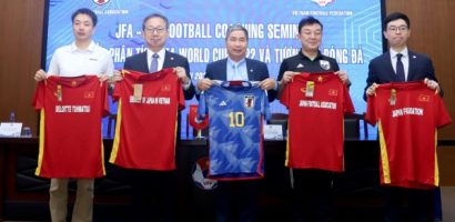 Bóng đá Việt Nam đón nhận tình cảm từ Deloitte và JFA