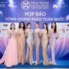 Top 59 thí sinh khoe sắc rạng ngời tại họp báo chung khảo ‘Miss World Vietnam 2023’