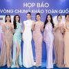 59 thí sinh lộng lẫy trong trang phục dạ hội tại họp báo ‘Miss World Vietnam 2023’
