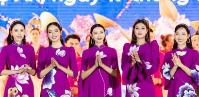Hoa hậu Thùy Tiên, Thiên Ân cùng Top 3 Hoa hậu Việt Nam diện áo dài nền nã