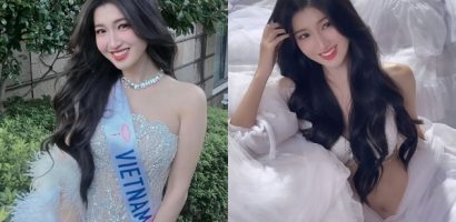 Á hậu Phương Nhi đọ bikini cùng các đại diện nước khác tại Miss International 2023