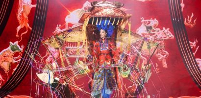 ‘Nổi da gà’ với phần thi trang phục dân tộc của Top 38 Hoa hậu Hoàn vũ Việt Nam 2023