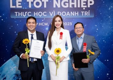 Vừa trở về nước, Lê Hoàng Phương tốt nghiệp tại trường doanh nhân