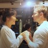 Vợ chồng Minh Tú ‘đổ mồ hôi’ luyện tập cho điệu nhảy ‘first dance’ trong lễ cưới