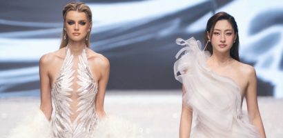 Hoa hậu Lương Thùy Linh đọ trình catwalk cùng đương kim Hoa hậu Thế giới