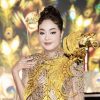 Hoa hậu Hoàng Thanh Nga rạng rỡ chấm thi Miss Grand Vietnam 2024