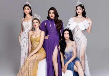 Trương Ngọc Ánh ‘đọ sắc’ cùng Top 4 Miss Earth 2023