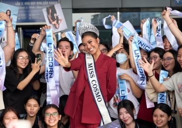 Miss Cosmo 2024 trở về quê nhà Indonesia sau 2 tháng đăng quang