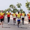 Thí sinh Mr World 2024 luyện tập cho giải Strong Vietnam International Marathon 2024