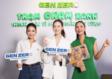 Hoa hậu Bảo Ngọc giới thiệu dự án Gen Zero tại Ngày hội Việt Nam Xanh