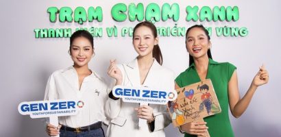 Hoa hậu Bảo Ngọc giới thiệu dự án Gen Zero tại Ngày hội Việt Nam Xanh