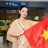 Bùi Khánh Linh lên đường đến Ai Cập tham dự Miss Intercontinental 2024