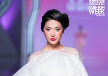 Miss Cosmo 2024 khoe thần thái ngút ngàn trên sàn diễn Harbin Fashion Week