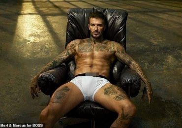 Ảnh nội y của David Beckham gây sốt