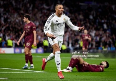 Mbappe lập hat-trick, Real Madrid vào vòng 1/8 Champions League