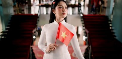 Duyên Quỳnh gây sốt với ‘Viết tiếp câu chuyện hòa bình’