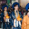Lê Hoàng Phương, Tiểu Vy, Khánh Linh diện áo dài Nhật Bình tại lễ rước Phật Vesak 2025
