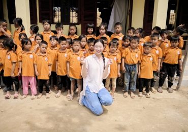 Lương Thuỳ Linh hỗ trợ sơn mới 7 ngôi trường xuống cấp ở vùng cao