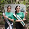 Hoa hậu Thanh Thuỷ truyền cảm hứng trồng cây xanh ở Indonesia