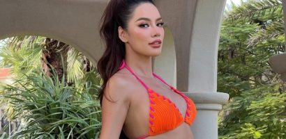 Hoa hậu Lê Hoàng Phương khoe body ‘bốc lửa’