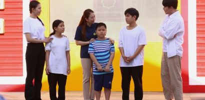 Quang Trung và Kiều Duy xúc động trước hoàn cảnh khó khăn của các em nhỏ mồ côi